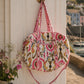 Handmade Duffle Bag - The Indria - Postcards from the Coast - Arlo