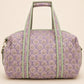 Handmade Duffle Bag - The Indria - Postcards from the Coast -Lavender Quay
