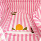 Handmade Duffle Bag - The Indria - Postcards from the Coast -Lemon Pier