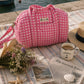 Handmade Duffle Bag - The Indria - Postcards from the Coast - Mabel