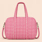 Handmade Duffle Bag - The Indria - Postcards from the Coast - Mabel