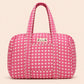 Handmade Duffle Bag - The Indria - Postcards from the Coast - Mabel
