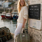 Handmade Duffle Bag - The Indria - Postcards from the Coast -Rosemary Bay