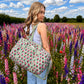 Handmade Duffle Bag - The Indria - Postcards from the Coast -Rosemary Bay