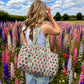Handmade Duffle Bag - The Indria - Postcards from the Coast -Rosemary Bay