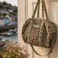 Handmade Duffle Bag - The Indria - Postcards from the Coast -Rosemary Bay