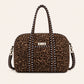 Handmade Duffle Bag - The Indria - Postcards from the Coast - Sable