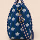 Handmade Duffle Bag - The Indria - Postcards from the Coast -Sailor Bloom