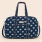 Handmade Duffle Bag - The Indria - Postcards from the Coast -Sailor Bloom