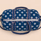 Handmade Duffle Bag - The Indria - Postcards from the Coast -Sailor Bloom
