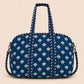 Handmade Duffle Bag - The Indria - Postcards from the Coast -Sailor Bloom