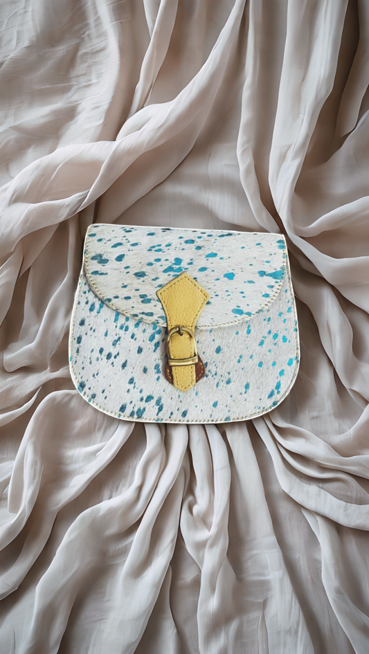 Tula - Turquoise and White