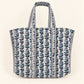 Large Tote In Bluebell Stripe