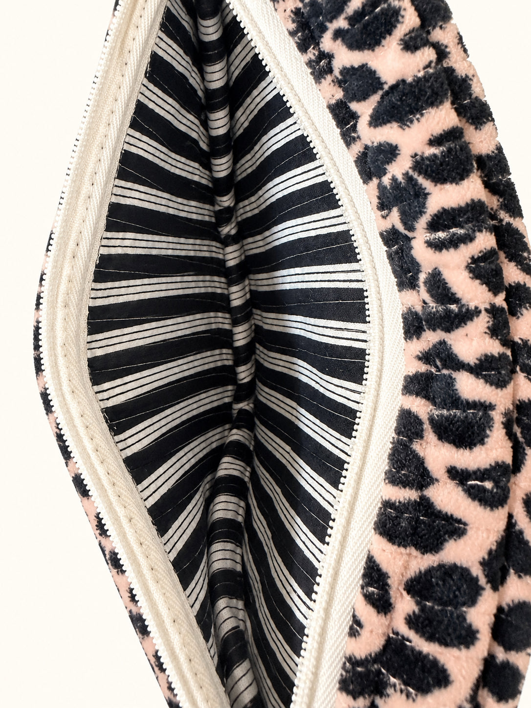 Mini Cross Body Bag in Leopard Blush
