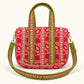 The Mini Tote in Pink Pomegranate