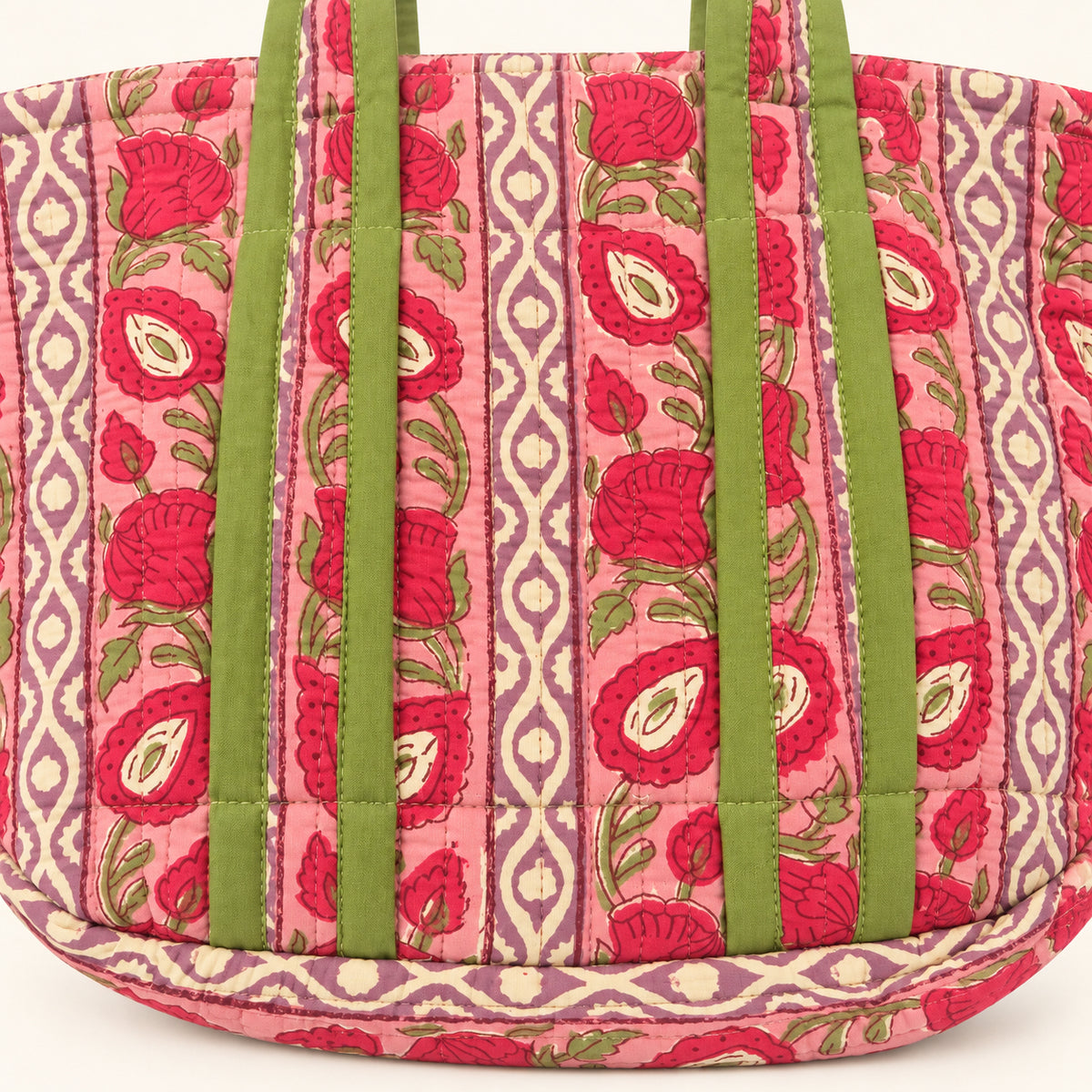 The Mini Tote in Pink Pomegranate