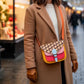 Leather Cross Body Bag - Romy - Colour Grid