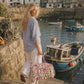 Handmade Duffle Bag - The Indria - Postcards from the Coast - Arlo