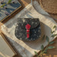 Cross body bag leather - Tula - Cendre