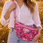 Handmade Cross Body Bag - Elara - Wildflower Path - Paloma