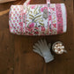 Handmade Patchwork duffle bag  The Indira - Pinks and Whites