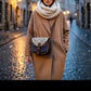 Handmade Leather Crossbody Bag - Romy - Forest Mirage
