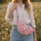 Handmade Cross Body Bag - Elara - Wildflower Path - Marina